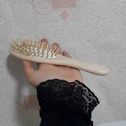 برس مو مدل چوبی