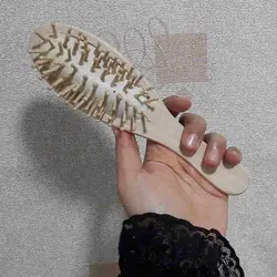برس مو مدل چوبی