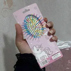 برس مو کودک طرح اسب تک شاخ