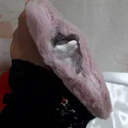 کیسه آب گرم مخملی خرگوش