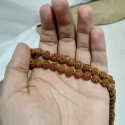 تسبیح رودراکشا مدل 8 میلیمتری