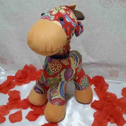 عروسک 38 سانتی متری طرح زرافه