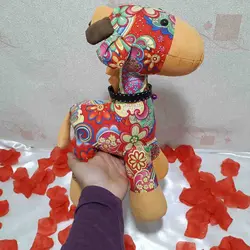 عروسک 38 سانتی متری طرح زرافه