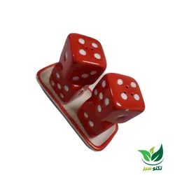 نمکدان مدل تاس دوطبقه (2 عددی)