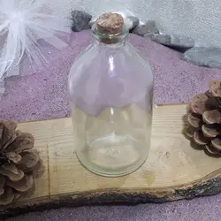 بطری دکوری استوانه ای مدل ویال بسته دو عددی