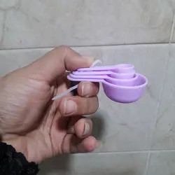 پیمانه اندازه گیری نقلی 4 تایی کد D35