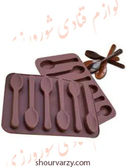 قالب شکلات طرح قاشق