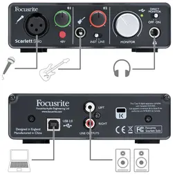 کارت صدا Focusrite Scarlett Solo