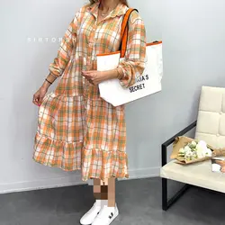 پیراهن مانتویی کد 6052