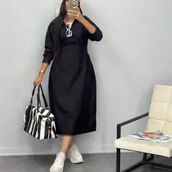 پیراهن کمردار کد 6185