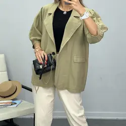 کت استین پفی کد 6190