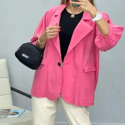 کت استین پفی کد 6190