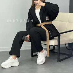 کت و شلوار و کمربند تدی کد 5755