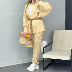 کت و شلوار و کمربند تدی کد 5755