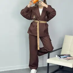 کت و شلوار و کمربند تدی کد 5755