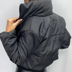 کاپشن کوتاه پفی کد 6308