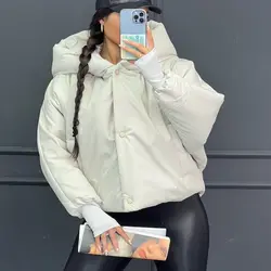 کاپشن پفی فینگردار کد 6403