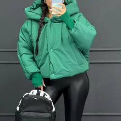 کاپشن پفی فینگردار کد 6403