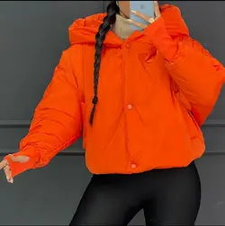 کاپشن پفی فینگردار کد 6403