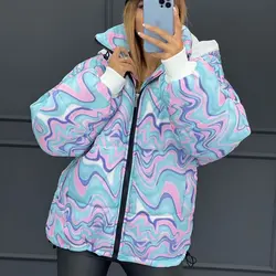 کاپشن پفی باربی کد 6520