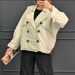 بارونی ۴ دکمه استردار کد 6387