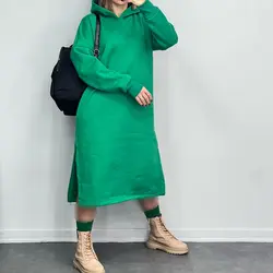 هودی پیراهنی همراه با جوراب کد 6569