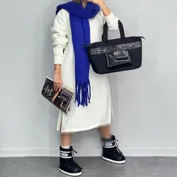 هودی پیراهنی همراه با جوراب کد 6569