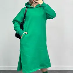 هودی پیراهنی همراه با جوراب کد 6569