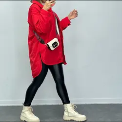 کاپشن دکمه دار کد 6272