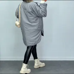 کاپشن دکمه دار کد 6272