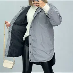 کاپشن دکمه دار کد 6272