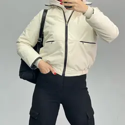 کاپشن جیب زیپ کد 6582