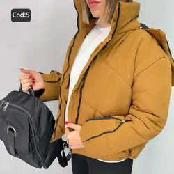 کاپشن استین زیپ کد 6584