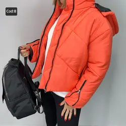 کاپشن استین زیپ کد 6584