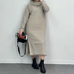 پیراهن بافت اور سایز بغل چاک کد 6607