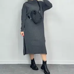 پیراهن بافت اور سایز بغل چاک کد 6607