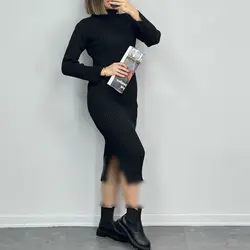 پیراهن بافت بغل چاکدار کد 6604