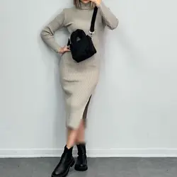 پیراهن بافت بغل چاکدار کد 6604