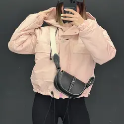 کاپشن جیب بزرگ پایین گت کد 6612