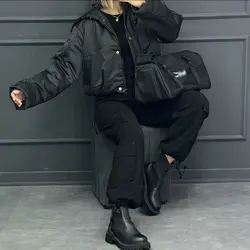 کاپشن جیب کج کد 6379