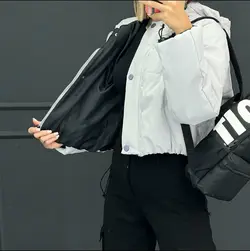 کاپشن جیب کج کد 6379