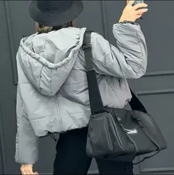 کاپشن جیب کج کد 6379