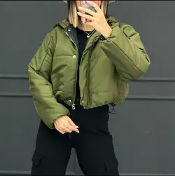 کاپشن جیب کج کد 6379