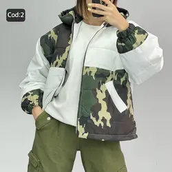 کاپشن ترکیبی طرحدار کد 6623