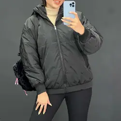 کاپشن زیپدار مدل وان کد 6678