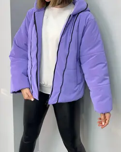 کاپشن دو زیپ سیلیکونی کد 6689