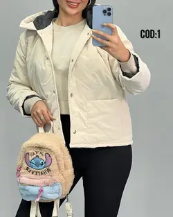 کاپشن سیلیکونی دو جیب کد 6685