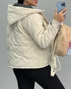 کاپشن سیلیکونی دو جیب کد 6685