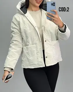 کاپشن سیلیکونی دو جیب کد 6685