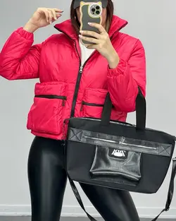 کاپشن کراپ جیب بزرگ کد 6692